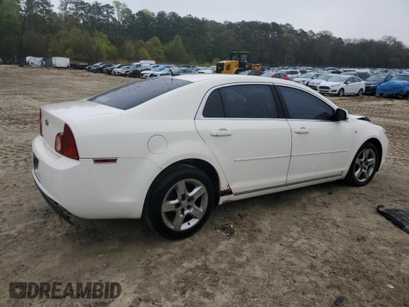 2008 Chevrolet Malibu 1LT with VIN 1G1ZH57BX84210218, listed as a Copart auction lot 52502145 with 234,874 mi miles and Salvage Title. Bid and sale history available at DreamBid. Image 3.