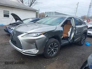2022 Lexus RX with VIN 2T2HZMDA5NC326016, listed as a IAAI auction lot 40966492 with 22,633 mi miles. Bid and sale history available at carsss.com. Image 2.