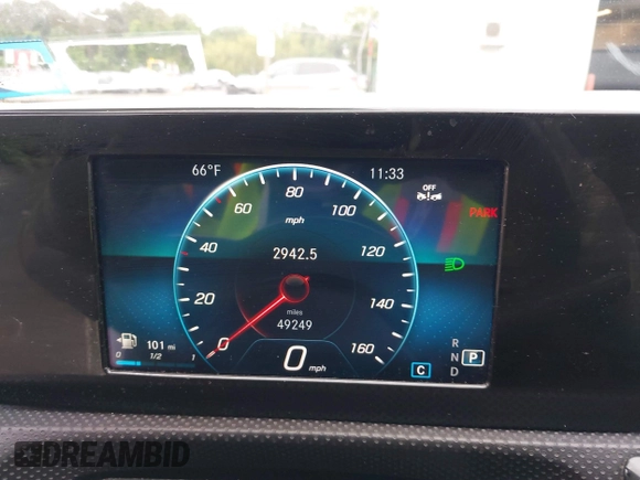 2019 Mercedes-Benz A 220 with VIN WDD3G4FB0KW035569, listed as a IAAI auction lot 42517750 with 49,249 mi miles and . Bid and sale history available at DreamBid. Image 7.