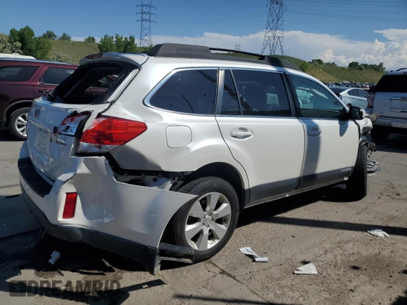 2010 Subaru Outback Premium All-Weather Anniversary with VIN 4S4BRBGC2A3364894, listed as a Copart auction lot 60309095 with 133,383 mi miles and Salvage title. Bid and sale history available at DreamBid. Image 3.