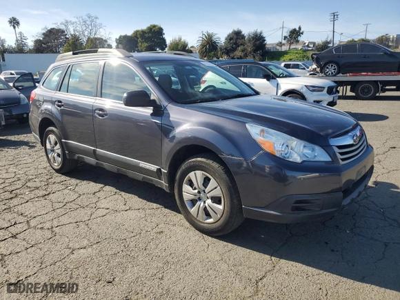 2010 Subaru Outback with VIN 4S4BRBAC0A3350260, listed as a Copart auction lot 44448345 with 75,350 mi miles and Salvage Title. Bid and sale history available at carsss.com. Image 4.
