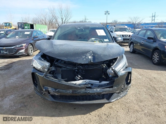 2025 Acura RDX w/A-Spec Package with VIN 5J8TC2H61SL009902, listed as a IAAI auction lot 41378429 with 1,002 mi miles. Bid and sale history available at carsss.com. Image 12.