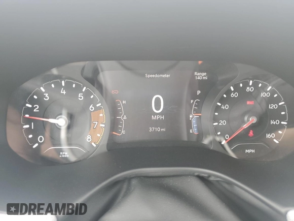 2024 Jeep Compass Sport z VIN 3C4NJDAN9RT600164, wystawiony jako Copart lot #50382315 z przebiegiem 3 710 mil mil oraz Szkoda całkowita • Salvage title. Historia ofert i sprzedaży dostępna na DreamBid. Obrazek 9.