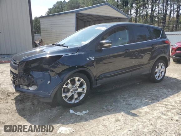 2013 Ford Escape SEL with VIN 1FMCU0HX4DUC48961, listed as a Copart auction lot 52630795 with 179,786 mi miles and Salvage Title. Bid and sale history available at DreamBid. Image 1.