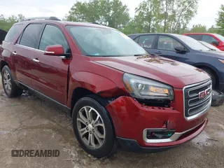 2015 GMC Acadia SLT z VIN 1GKKVRKD2FJ132845, wystawiony jako IAAI lot #42340720 z przebiegiem 156 252 mil mil oraz . Historia ofert i sprzedaży dostępna na DreamBid. Obrazek 1.