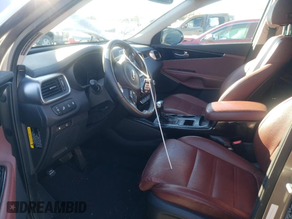 2018 Kia Sorento SX with VIN 5XYPKDA52JG416959, listed as a Copart auction lot 87355414 with 64,892 mi miles and Salvage Title. Bid and sale history available at DreamBid. Image 7.