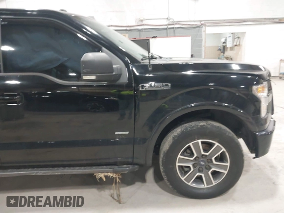 2017 Ford F-150 XL with VIN 1FTEX1EP0HFB72292, listed as a IAAI auction lot 41649699 with 102,132 mi miles. Bid and sale history available at carsss.com. Image 12.