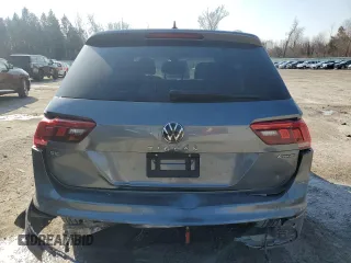 2022 Volkswagen Tiguan SE R-Line Black with VIN 3VV8B7AX8NM026420, listed as a Copart auction lot 48568125 with 21,678 mi miles and Salvage Title. Bid and sale history available at DreamBid. Image 6.