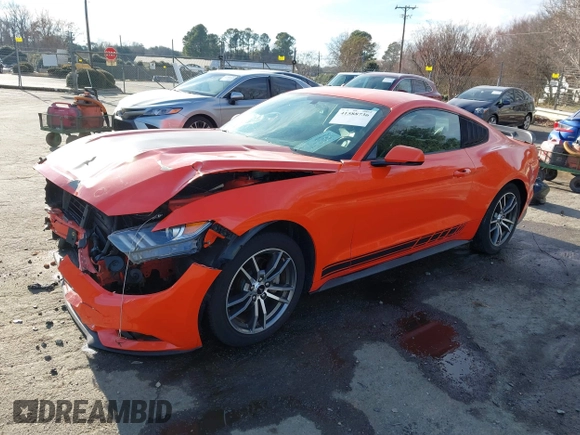 2016 Ford Mustang EcoBoost z VIN 1FA6P8TH1G5304916, wystawiony jako IAAI lot #41588736 z przebiegiem 55 284 mil mil oraz . Historia ofert i sprzedaży dostępna na DreamBid. Obrazek 16.