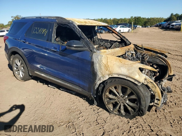 2020 Ford Explorer Limited z VIN 1FMSK8FH7LGB65355, wystawiony jako Copart lot #73347484 z przebiegiem Nie podano mil oraz Nie do naprawy • Non repairable. Historia ofert i sprzedaży dostępna na DreamBid. Obrazek 4.