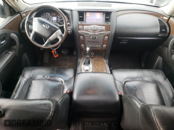 2015 Infiniti QX80 with VIN JN8AZ2NE4F9087405, listed as a Copart auction lot 70496284 with 207,470 mi miles and Clean Title. Bid and sale history available at carsss.com. Image 8.