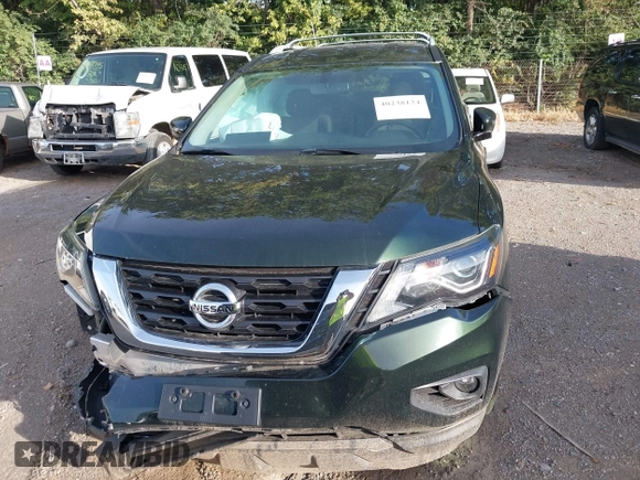 2019 Nissan Pathfinder SL with VIN 5N1DR2MN5KC631512, listed as a IAAI auction lot 40238124 with 105,743 mi miles and . Bid and sale history available at DreamBid. Image 6.