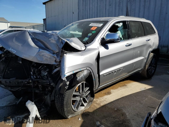 2020 Jeep Grand Cherokee Limited with VIN 1C4RJEBG9LC337779, listed as a Copart auction lot 46528365 with 0 mi miles and Salvage Title. Bid and sale history available at carsss.com. Image 1.
