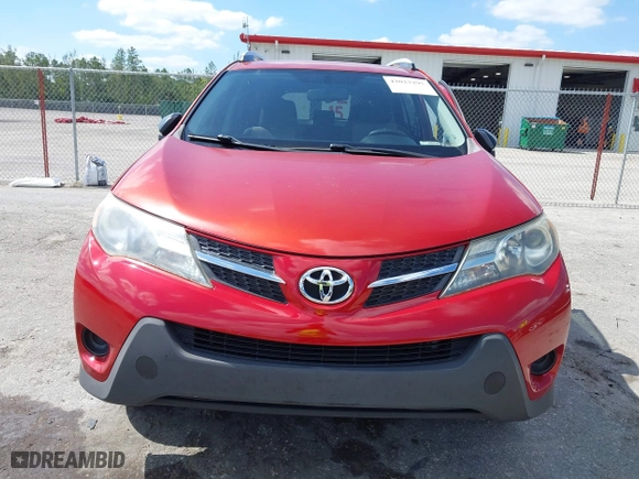 2014 Toyota RAV4 LE with VIN JTMZFREV4EJ005203, listed as a IAAI auction lot 42022295 with 130,193 mi miles. Bid and sale history available at carsss.com. Image 13.