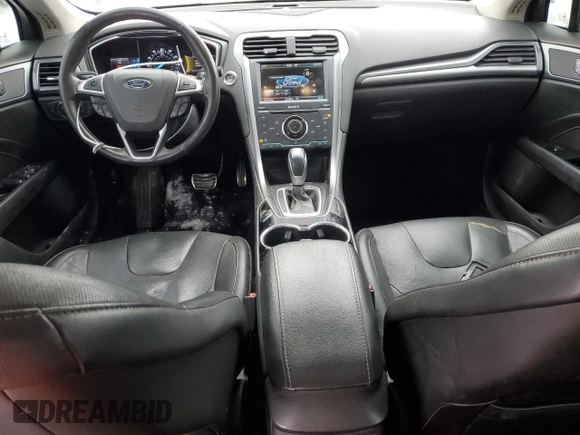 2014 Ford Fusion Titanium with VIN 3FA6P0K97ER382302, listed as a Copart auction lot 41668645 with 155,547 mi miles and Salvage Title. Bid and sale history available at carsss.com. Image 8.