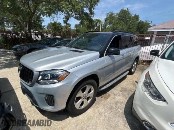2017 Mercedes-Benz GLS 450 with VIN 4JGDF6EE4HA953223, listed as a Copart auction lot 62134035 with 67,209 mi miles and Clean title. Bid and sale history available at DreamBid. Image 2.