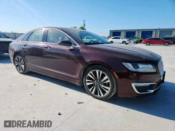 2017 Lincoln MKZ Select with VIN 3LN6L5C97HR657121, listed as a Copart auction lot 61085835 with 62,375 mi miles and Salvage title. Bid and sale history available at DreamBid. Image 4.
