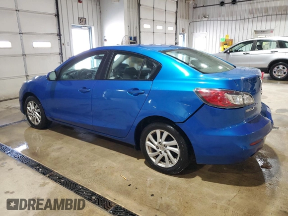 2012 Mazda 3 i Touring with VIN JM1BL1V88C1683763, listed as a Copart auction lot 57326725 with 132,544 mi miles and Salvage title. Bid and sale history available at DreamBid. Image 2.