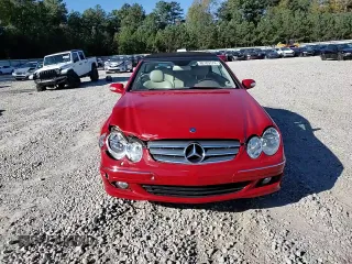 2009 Mercedes-Benz CLK 350 with VIN WDBTK56F09T106832, listed as a Copart auction lot 80189174 with 152,662 mi miles and Salvage Title. Bid and sale history available at DreamBid. Image 11.