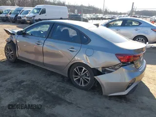 2023 Kia Forte LXS with VIN 3KPF24AD8PE521711, listed as a IAAI auction lot 41585460 with 62,360 mi miles. Bid and sale history available at carsss.com. Image 3.