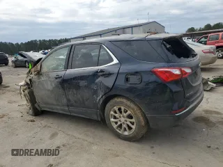 2021 Chevrolet Equinox LT with VIN 3GNAXKEV2MS125376, listed as a Copart auction lot 47312275 with 112,292 mi miles and Salvage Title. Bid and sale history available at DreamBid. Image 2.