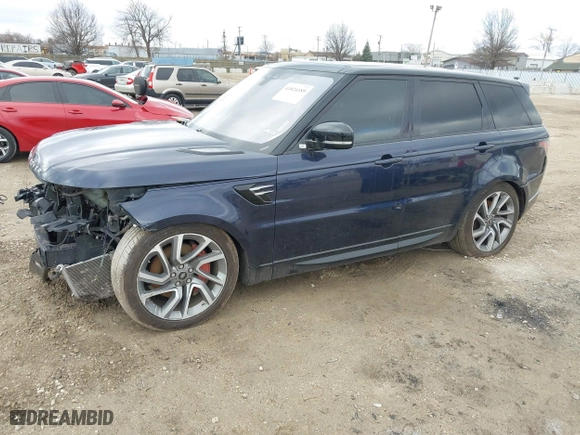 2019 Land Rover Range Rover Sport HSE with VIN SALWR2RVXKA824104, listed as a IAAI auction lot 41824189 with 97,826 mi miles. Bid and sale history available at carsss.com. Image 23.