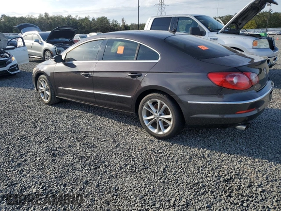 2010 Volkswagen CC Luxury with VIN WVWHL7AN5AE528229, listed as a Copart auction lot 74312554 with Not provided miles and Salvage title. Bid and sale history available at DreamBid. Image 2.