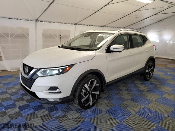 2021 Nissan Rogue Sport SL with VIN JN1BJ1CW2MW452453, listed as a Copart auction lot 48480995 with 68,574 mi miles and Clean Title. Bid and sale history available at carsss.com. Image 1.
