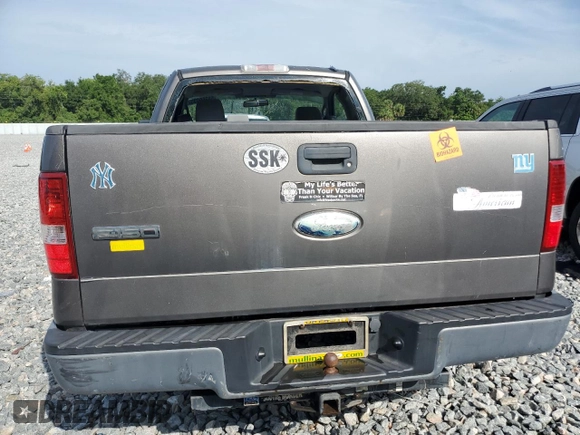 2008 Ford F-150 XL with VIN 1FTRF12238KC47331, listed as a Copart auction lot 58365035 with 176,395 mi miles and Clean title. Bid and sale history available at DreamBid. Image 6.