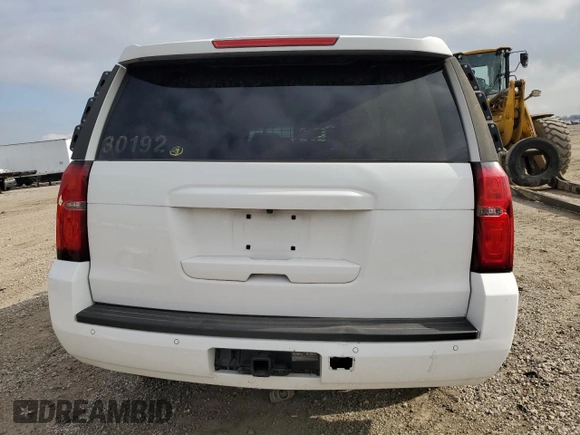 2017 Chevrolet Tahoe Commercial with VIN 1GNLCDEC0HR146038, listed as a Copart auction lot 43926545 with Not provided miles and Clean title. Bid and sale history available at DreamBid. Image 6.