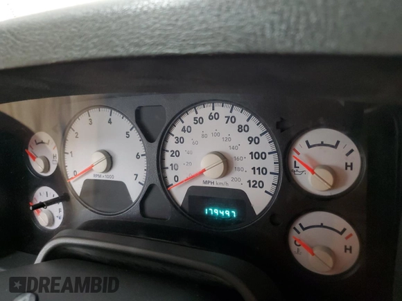 2007 Dodge 1500 SLT with VIN 1D7HU18297S257889, listed as a Copart auction lot 54304465 with 179,497 mi miles and Clean Title. Bid and sale history available at DreamBid. Image 9.