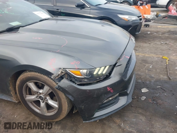 2017 Ford Mustang V6 with VIN 1FA6P8AM9H5293438, listed as a IAAI auction lot 41777002 with 134,060 mi miles and . Bid and sale history available at carsss.com. Image 17.