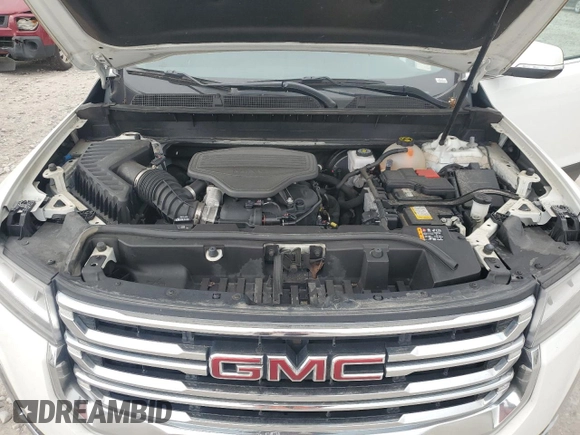 2020 GMC Acadia SLT z VIN 1GKKNULS0LZ233444, wystawiony jako Copart lot #58916195 z przebiegiem 115 887 mil mil oraz Szkoda całkowita • Salvage title. Historia ofert i sprzedaży dostępna na DreamBid. Obrazek 12.