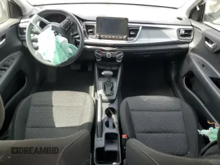 2023 Kia Rio LX with VIN 3KPA24AD5PE593976, listed as a Copart auction lot 49484225 with 19,580 mi miles and Salvage Title. Bid and sale history available at carsss.com. Image 8.