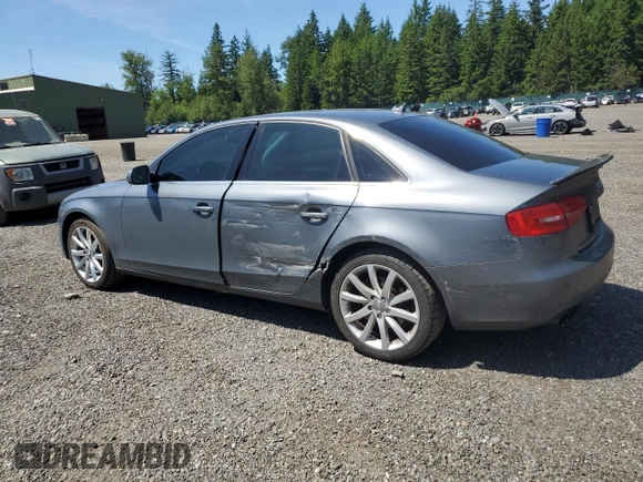 2013 Audi A4 Premium Plus z VIN WAUFFAFL5DA157035, wystawiony jako Copart lot #59768315 z przebiegiem 128 959 mil mil oraz Szkoda całkowita • Salvage title. Historia ofert i sprzedaży dostępna na DreamBid. Obrazek 2.