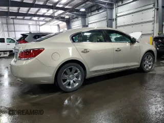 2012 Buick LaCrosse Premium 1 with VIN 1G4GD5E38CF118748, listed as a Copart auction lot 57525145 with 114,769 mi miles and Salvage title. Bid and sale history available at DreamBid. Image 3.