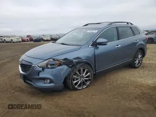 2015 Mazda CX-9 Grand Touring z VIN JM3TB2DV9F0466485, wystawiony jako Copart lot #53745715 z przebiegiem 79 452 mil mil oraz Szkoda całkowita • Salvage title. Historia ofert i sprzedaży dostępna na DreamBid. Obrazek 1.