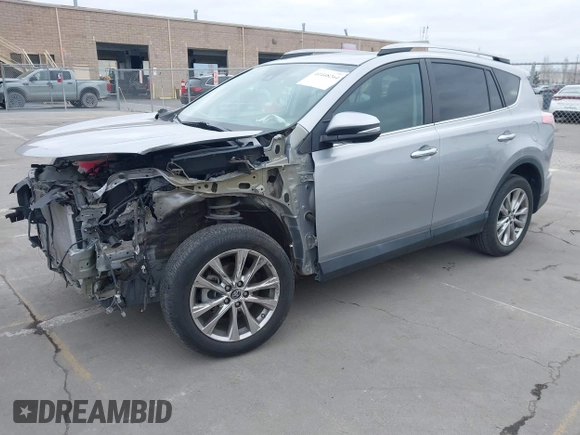 2017 Toyota RAV4 Limited with VIN 2T3YFREV0HW403543, listed as a IAAI auction lot 41448264 with 17,529 mi miles. Bid and sale history available at carsss.com. Image 2.