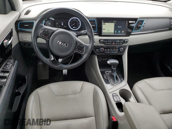 2017 Kia Niro Touring with VIN KNDCE3LC1H5094748, listed as a Copart auction lot 62934704 with 92,972 mi miles and Salvage Title. Bid and sale history available at carsss.com. Image 8.