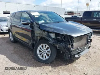 2020 Kia Sorento LX with VIN 5XYPG4A34LG658493, listed as a IAAI auction lot 41750311 with 78,091 mi miles. Bid and sale history available at carsss.com. Image 1.