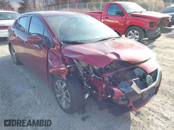 2021 Nissan Versa SV with VIN 3N1CN8EV8ML923422, listed as a IAAI auction lot 41502007 with 54,251 mi miles and . Bid and sale history available at DreamBid. Image 6.