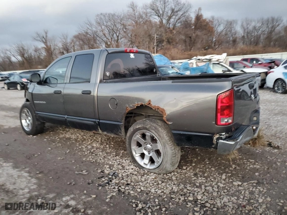 2005 Dodge Ram 1500 SLT with VIN 1D7HA18D65S213601, listed as a Copart auction lot 85772514 with 0 mi miles and Clean Title. Bid and sale history available at carsss.com. Image 2.