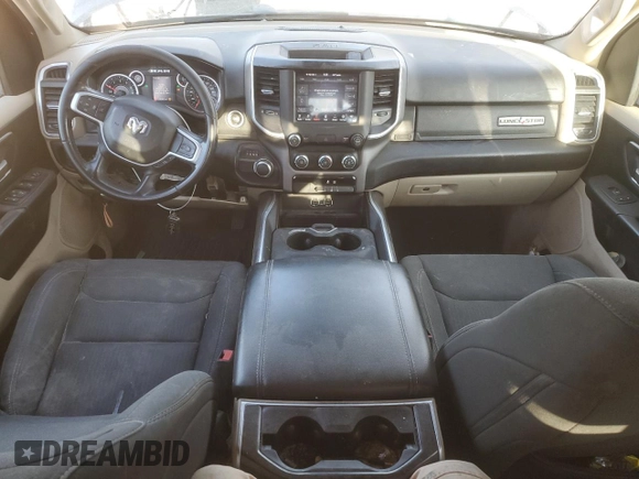 2020 Ram 1500 Big Horn with VIN 1C6RREBT2LN139160, listed as a Copart auction lot 45649495 with 129,247 mi miles and Salvage title. Bid and sale history available at DreamBid. Image 8.