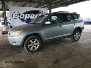 2006 Toyota RAV4 Limited with VIN JTMBD31V766017828, listed as a Copart auction lot 54728815 with 227,266 mi miles and Salvage title. Bid and sale history available at DreamBid. Image 1.