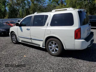 2007 Infiniti QX56 with VIN 5N3AA08AX7N802022, listed as a Copart auction lot 48762465 with 0 mi miles and Salvage Title. Bid and sale history available at carsss.com. Image 2.