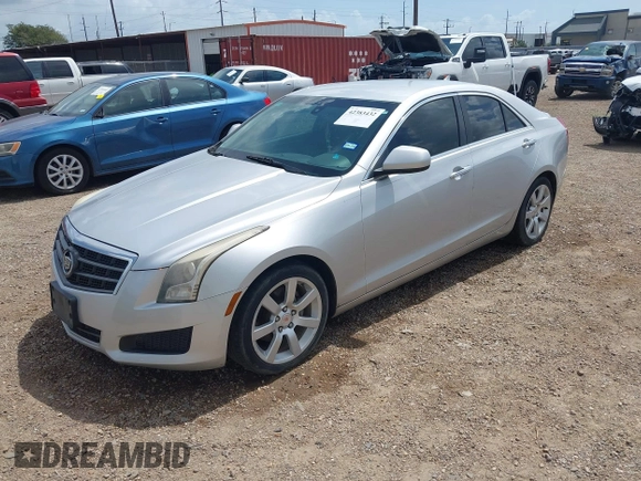 2014 Cadillac ATS Standard RWD with VIN 1G6AA5RA1E0104839, listed as a IAAI auction lot 42383432 with 142,701 mi miles and . Bid and sale history available at DreamBid. Image 2.
