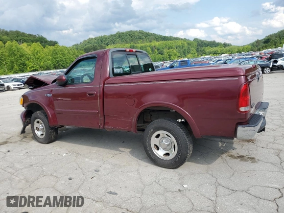 1999 Ford F-150 with VIN 1FTZF1823XNB69430, listed as a Copart auction lot 60218645 with Not provided miles and Salvage title. Bid and sale history available at DreamBid. Image 2.