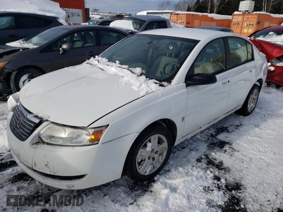 2007 Saturn ION with VIN 1G8AJ55F17Z209663, listed as a Copart auction lot 43846215 with 0 mi miles and Salvage Title. Bid and sale history available at carsss.com. Image 1.