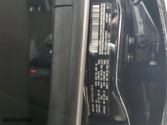 2018 Jeep Renegade Upland Edition with VIN ZACCJBAB1JPH29531, listed as a Copart auction lot 84016334 with 85,615 mi miles and Salvage Title. Bid and sale history available at carsss.com. Image 13.