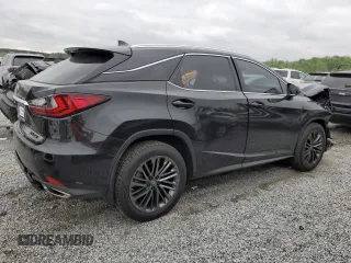 2022 Lexus RX 350 with VIN 2T2HZMAA4NC231760, listed as a Copart auction lot 52738675 with 27,186 mi miles and Salvage Title. Bid and sale history available at DreamBid. Image 3.